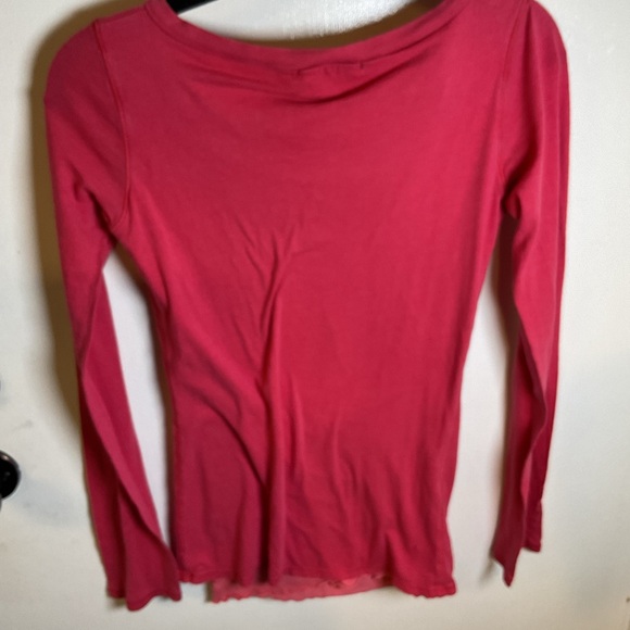 Vintage Y2K Abercrombie Long Sleeve Top *Flaw* - Picture 3 of 4